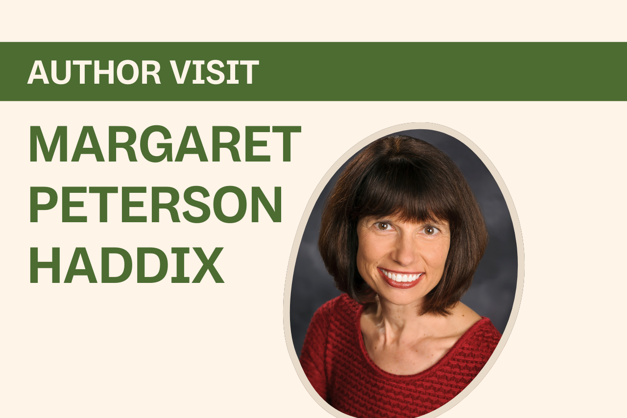 Author Visit: Margaret Peterson Haddix.