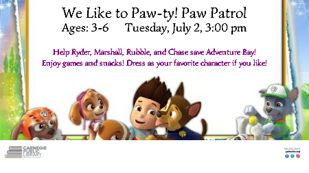 Paw Patrol Party