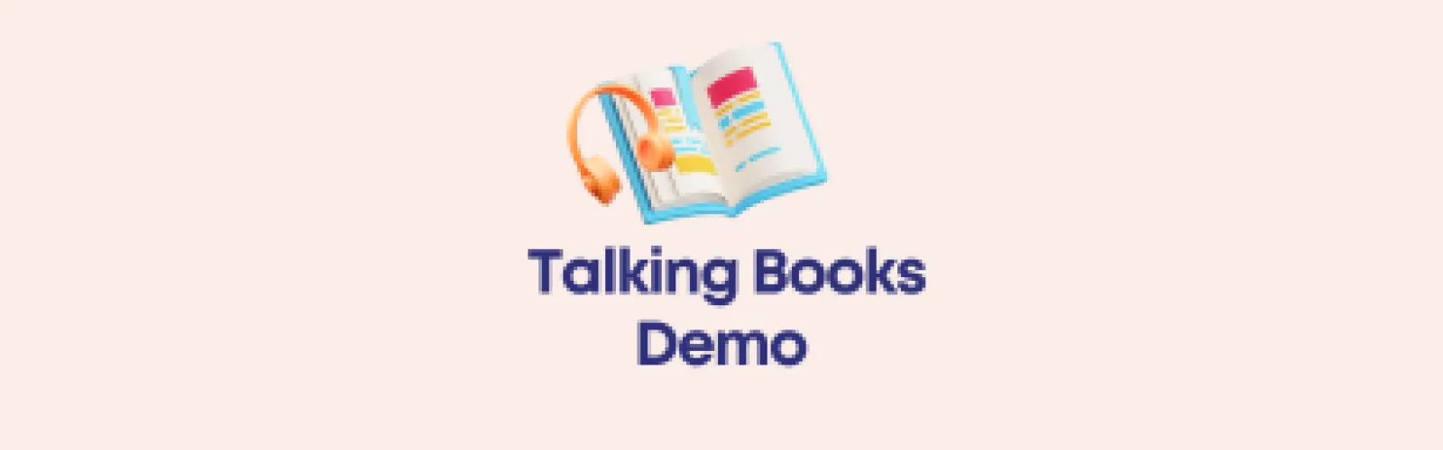 Talking Books Demo. 